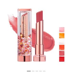 Glittery Pink Lipstick by